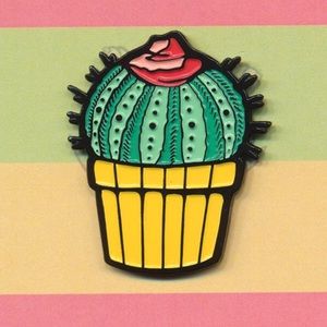Lapel Pin // Suggestive Succulent Boob